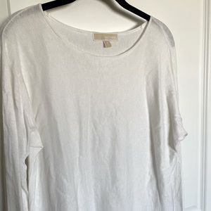 Michael Kors Lightweight White Knit (Size M)